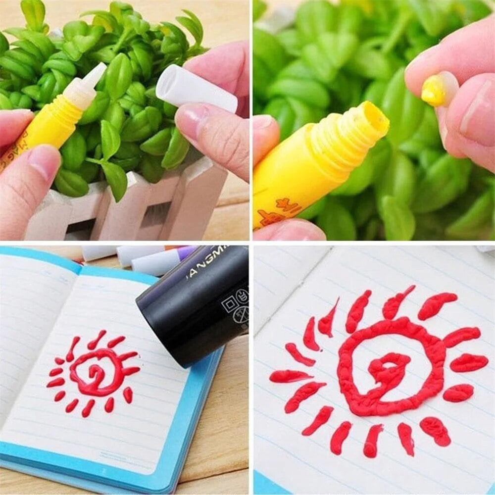 💥Surprise Price: Only £8.99!!🎁🔮Magic Pen – Draw 3D with one stroke!🎄 DIY Bubble Popcorn Drawing Pens& Buy 3 Pay 2 🔥