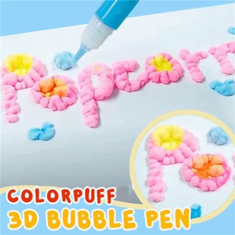 💥Surprise Price: Only £8.99!!🎁🔮Magic Pen – Draw 3D with one stroke!🎄 DIY Bubble Popcorn Drawing Pens& Buy 3 Pay 2 🔥
