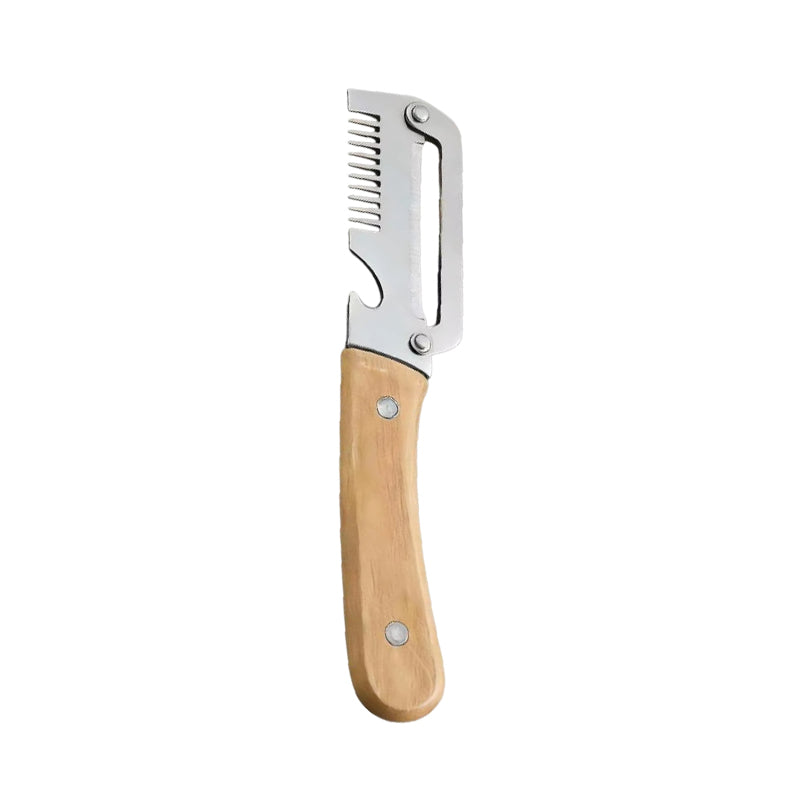 The Safe-Grip Stainless Steel Peeler: Peel Faster, Waste Less