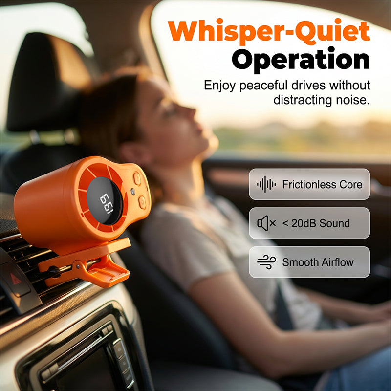 🏆 Last Day Special Price 19.99 ! ⏰Hands-Free Personal Cooling Fan with LED Display