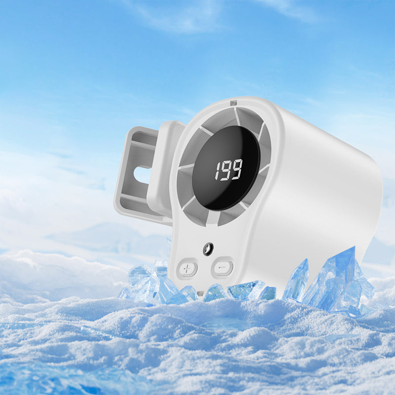 🏆 Last Day Special Price 19.99 ! ⏰Hands-Free Personal Cooling Fan with LED Display