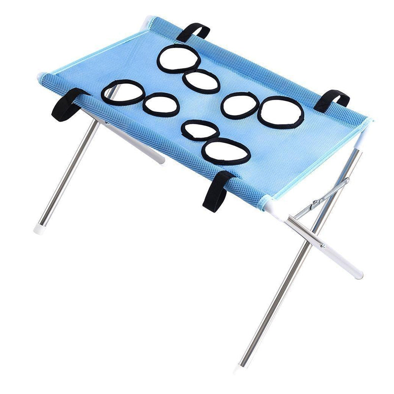 🐾49% OFF NOW ! ✂️2-in-1 Foldable Pet Grooming Bed – Breathable Mesh Cat & Dog Bathing Station with Storage Pockets, Home Pet Grooming Table