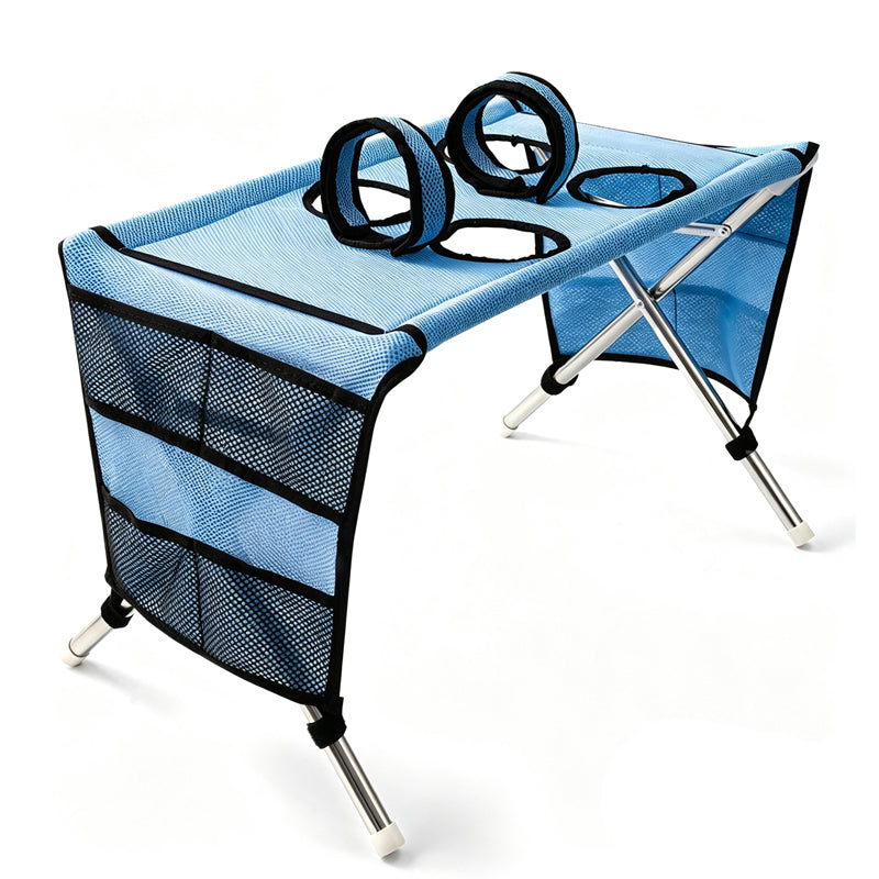 🐾49% OFF NOW ! ✂️2-in-1 Foldable Pet Grooming Bed – Breathable Mesh Cat & Dog Bathing Station with Storage Pockets, Home Pet Grooming Table
