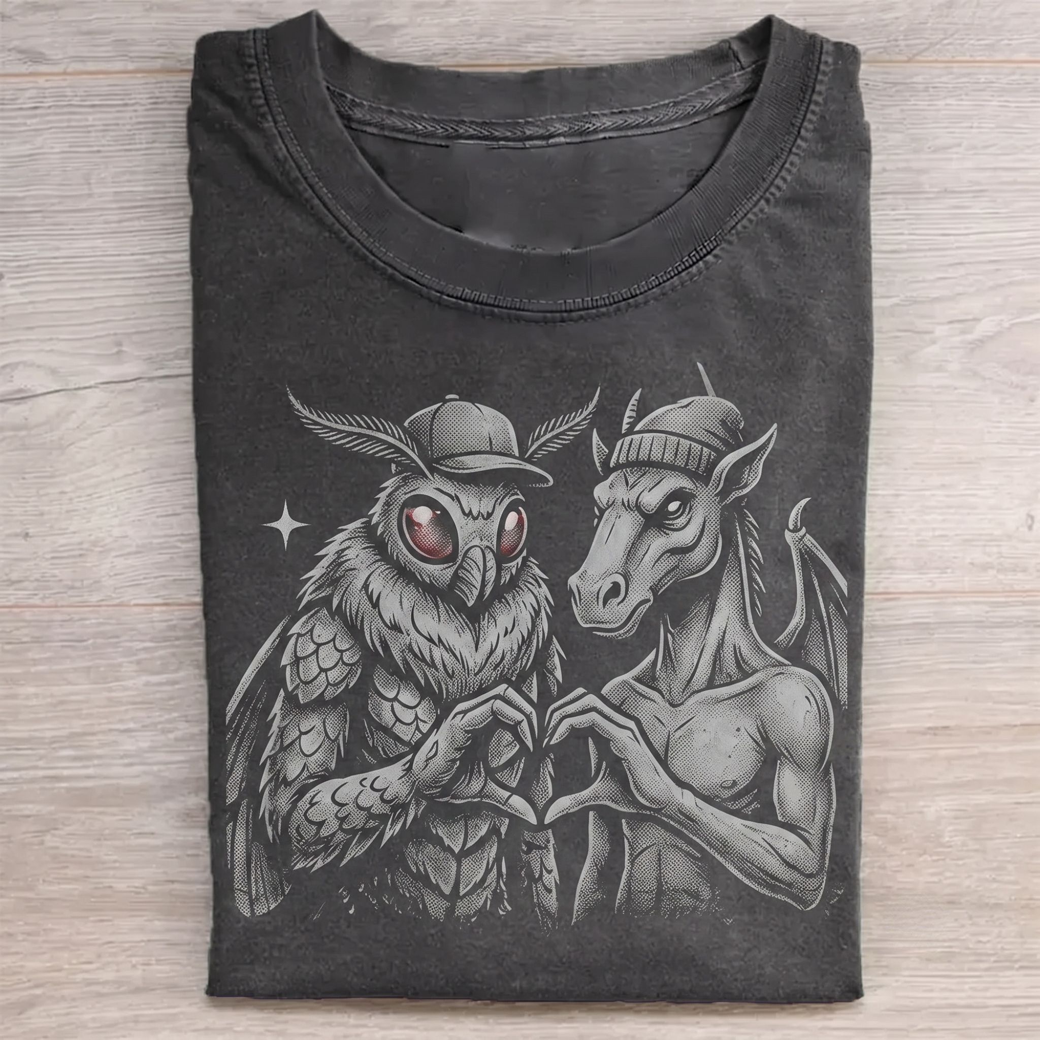 Mothman and Jersey Devil T-shirt