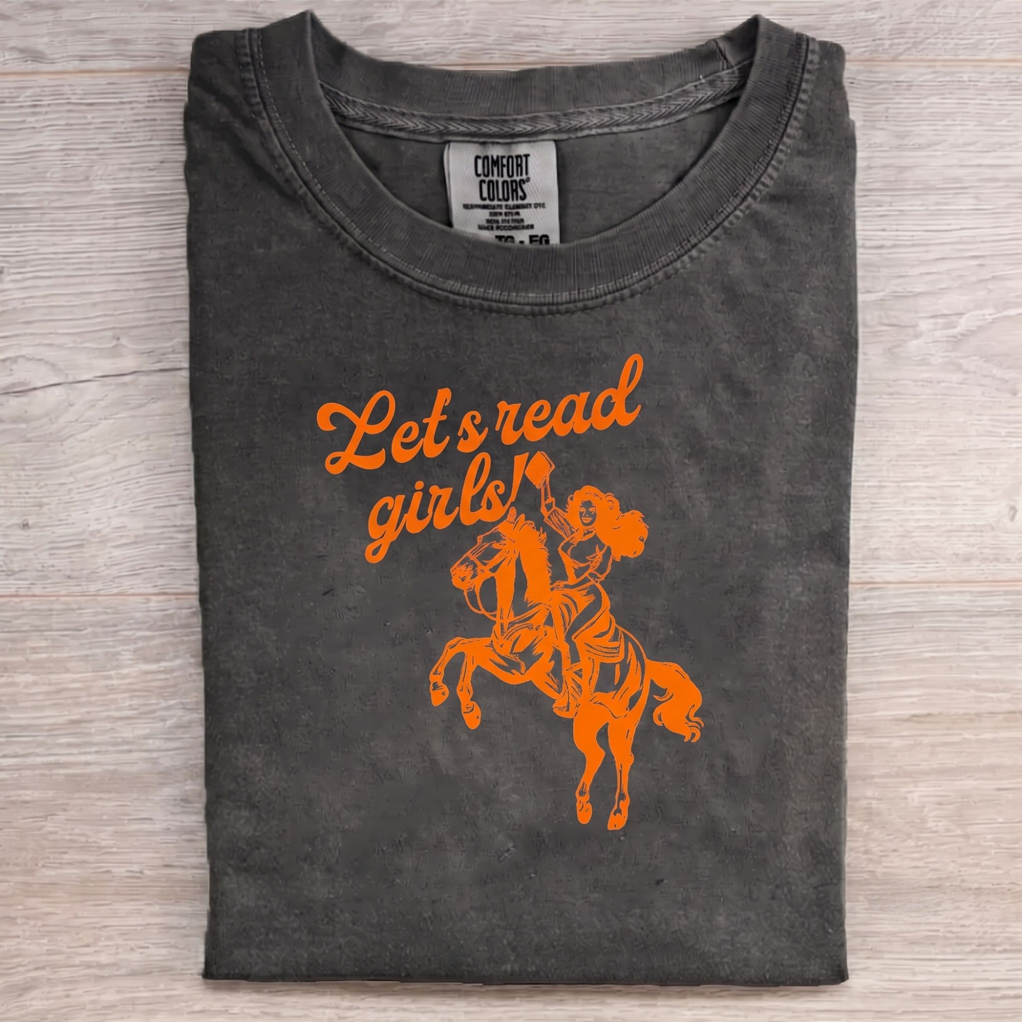 Let's Read Girls Reading Unisex Classic T-shirt