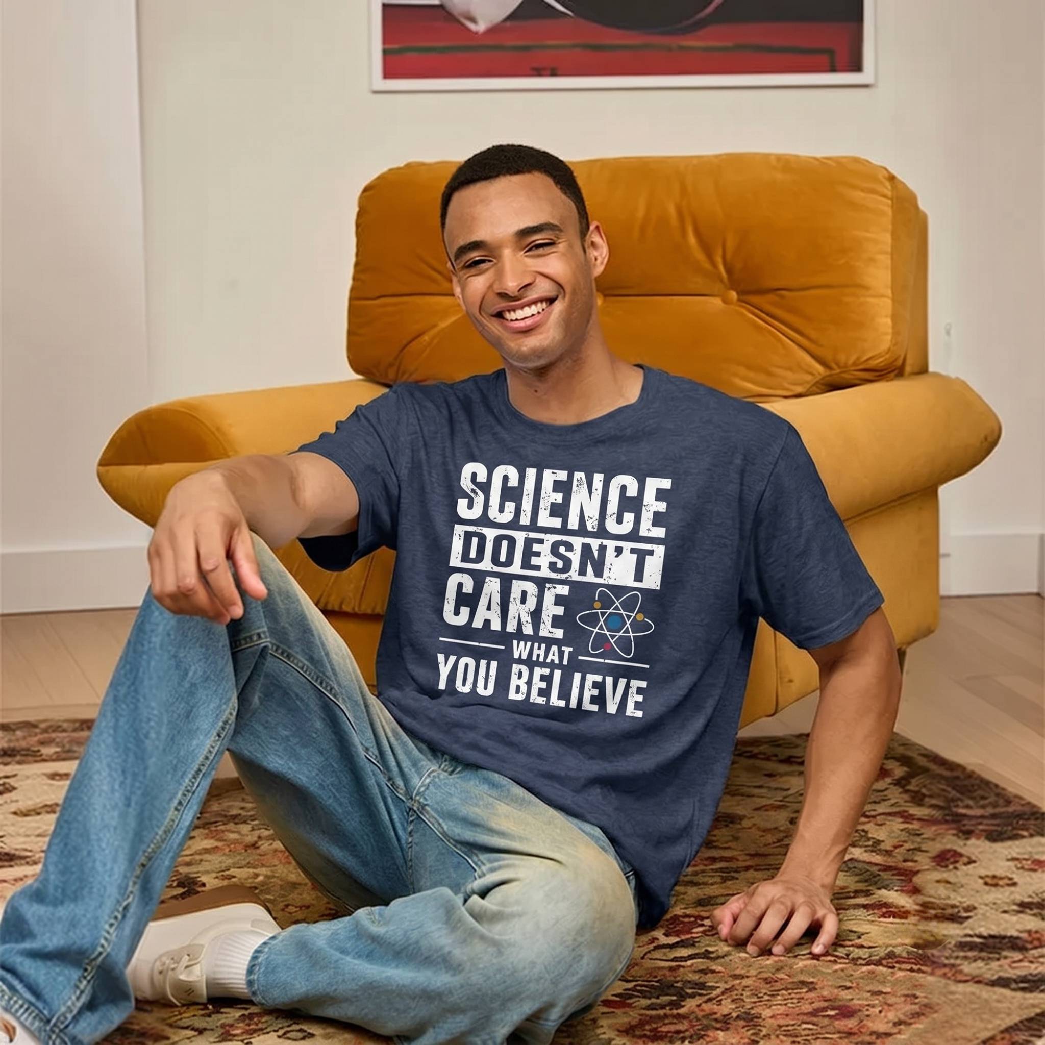 Science Doesn't Care What You Believe Ultra Soft Heather Tee