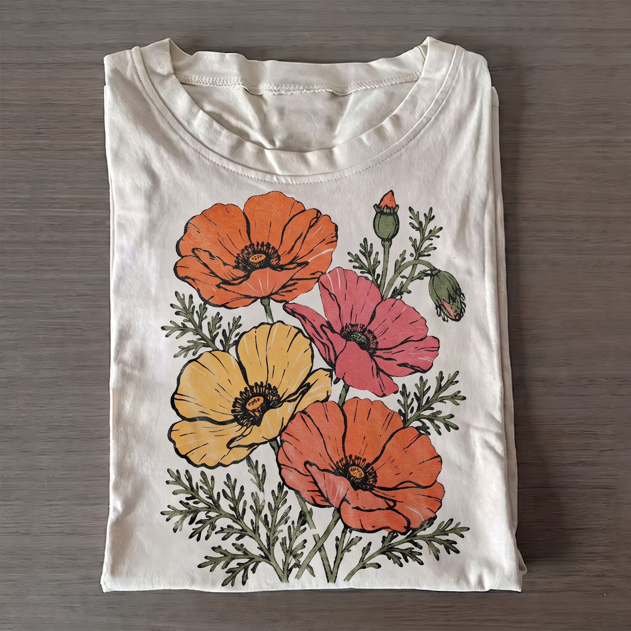Wildflower Botanical Nature T-shirt