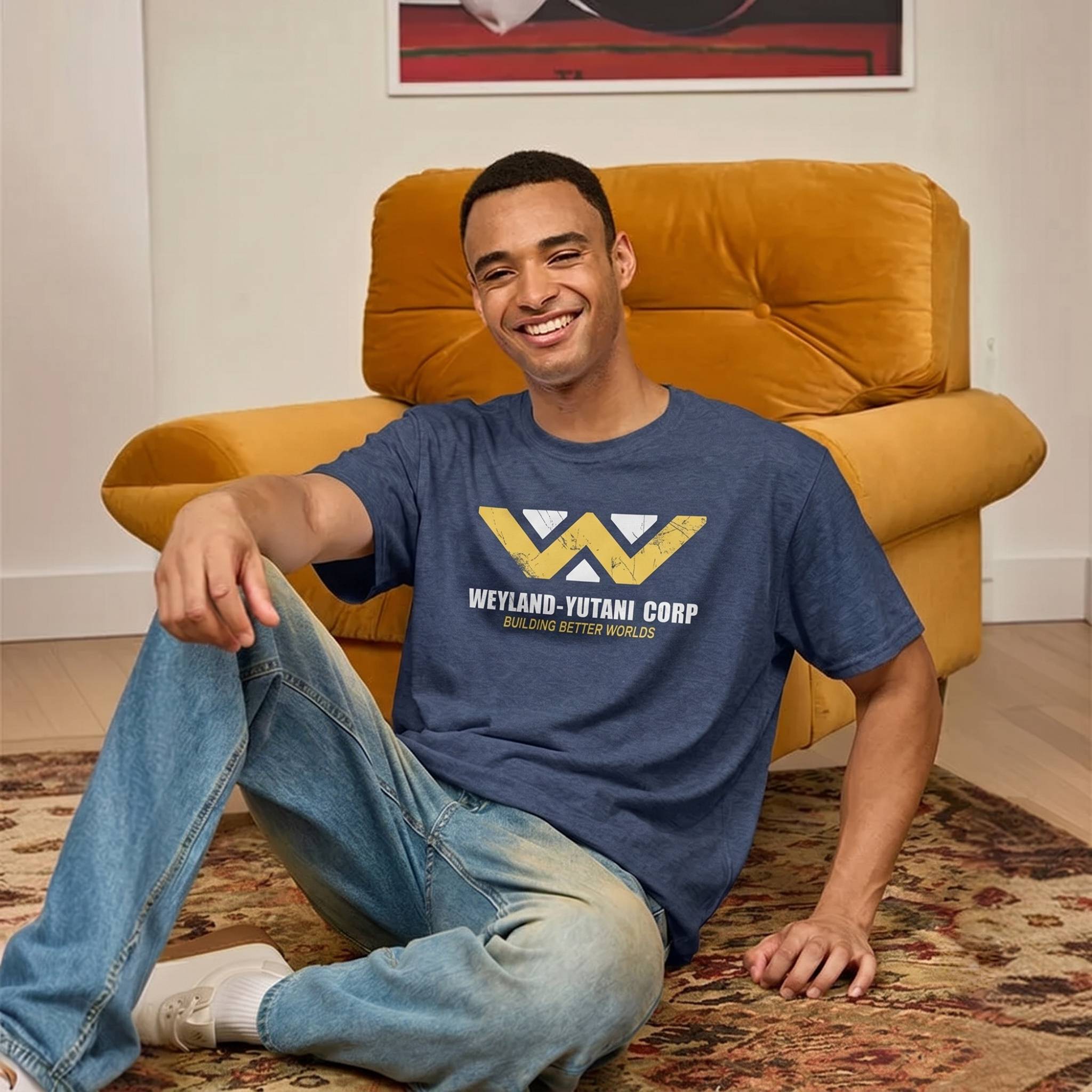Weyland yutani Corp Ultra Soft Heather Tee