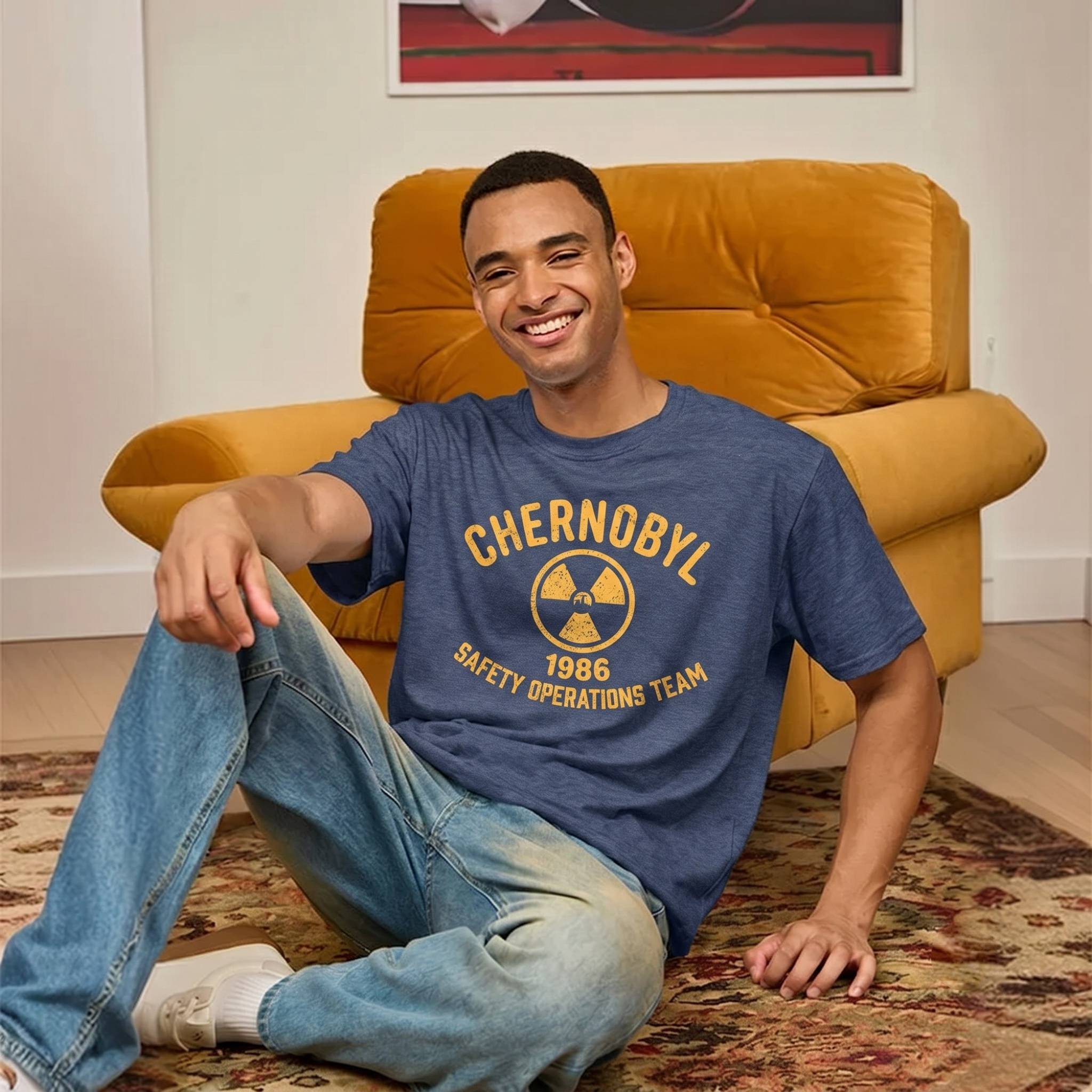 Chernobyl 1986 Ultra Soft Heather Tee