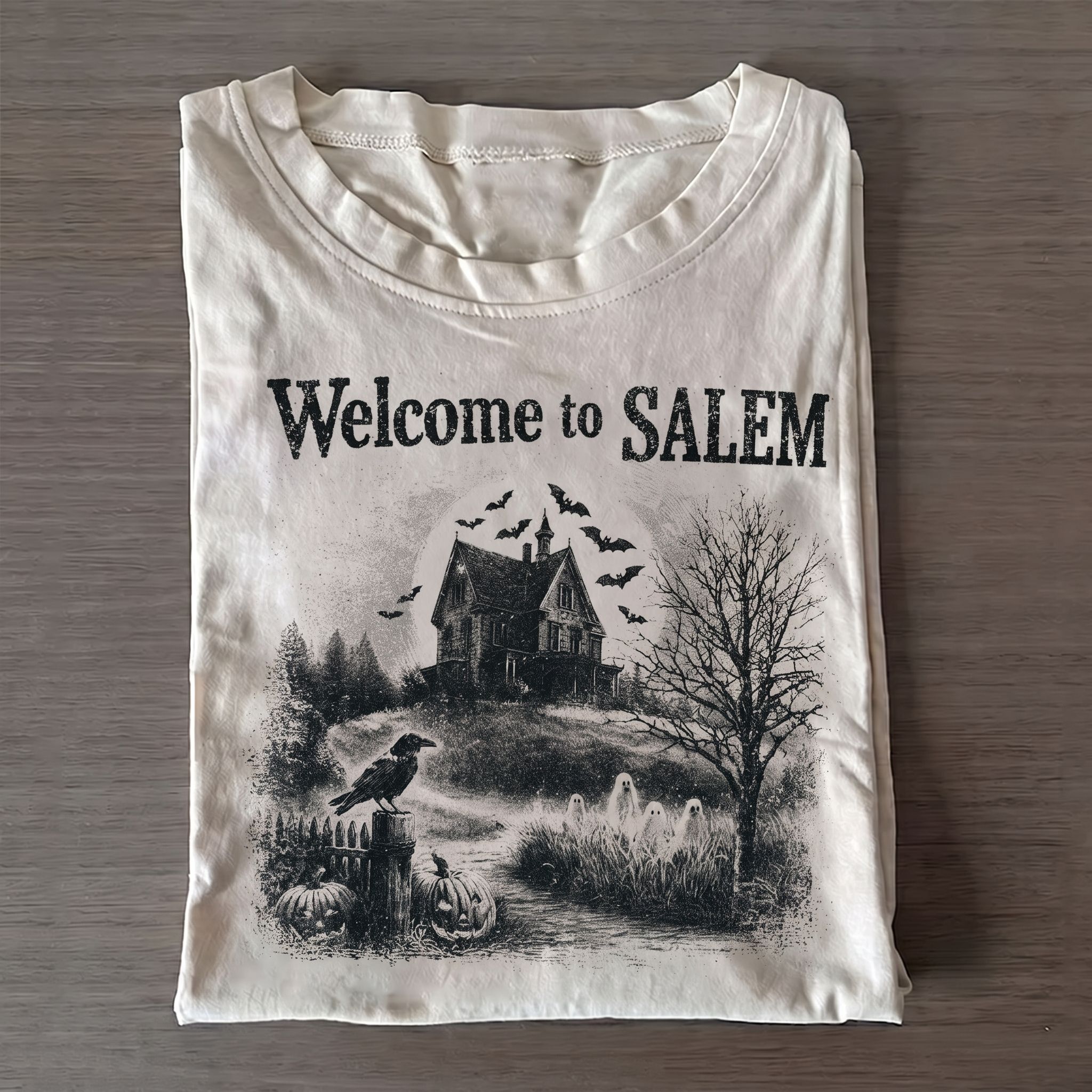 Vintage Salem Halloween T-shirt