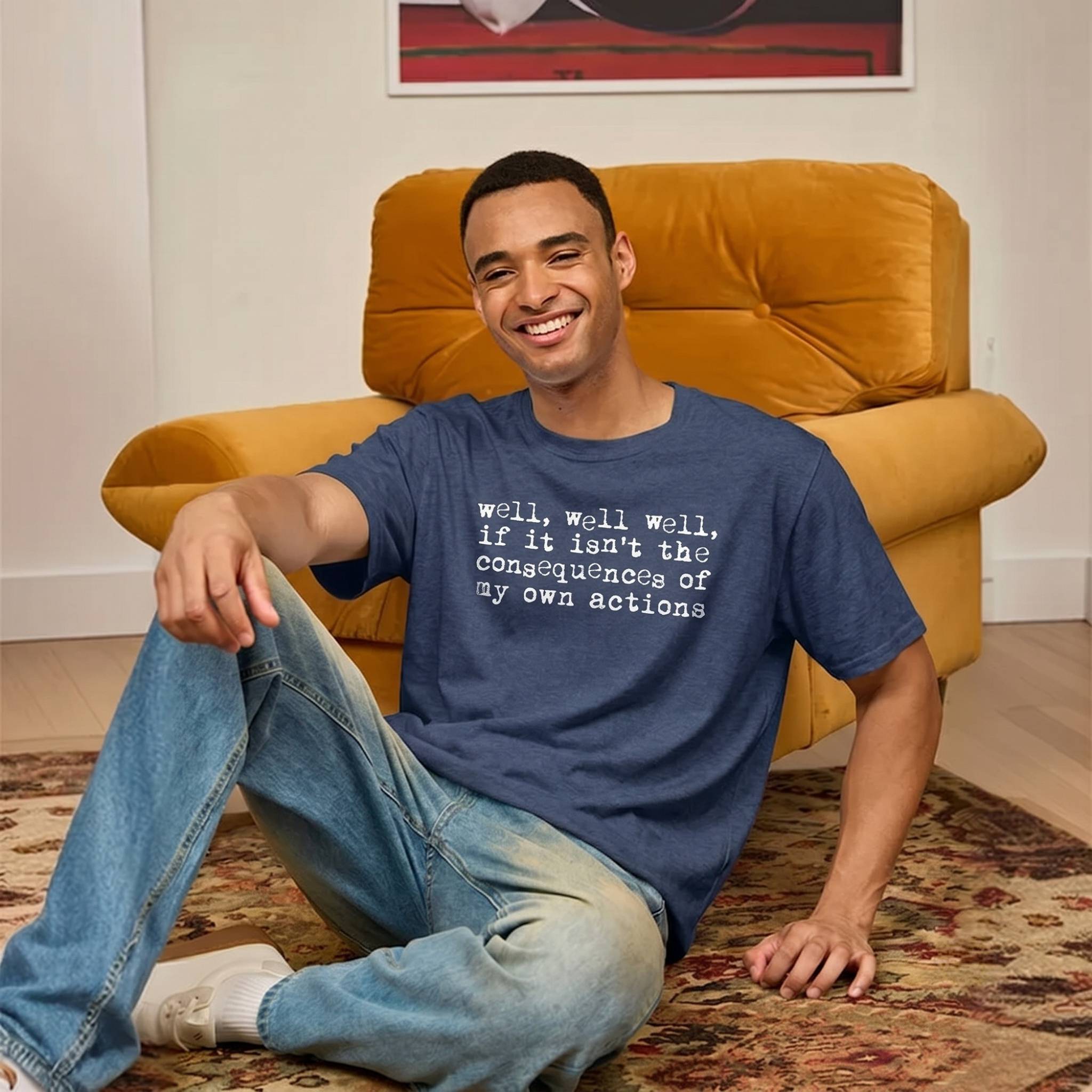 Consequences Ultra Soft Heather Tee