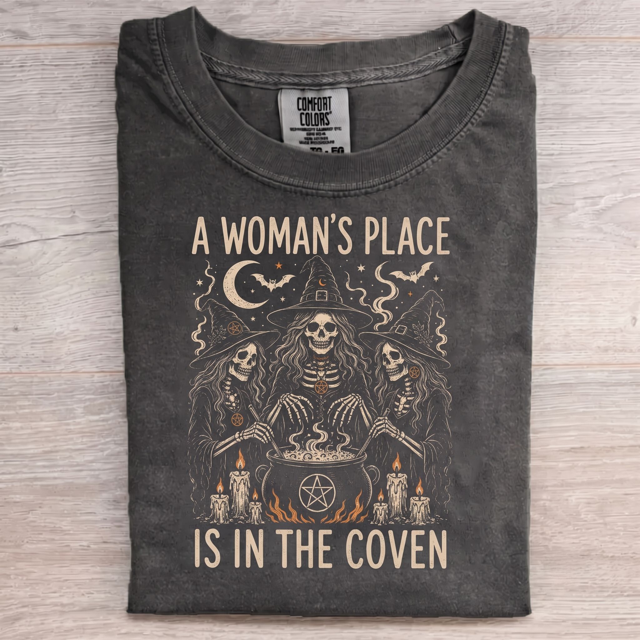 A Woman’s Place Is in the Coven T-shirt