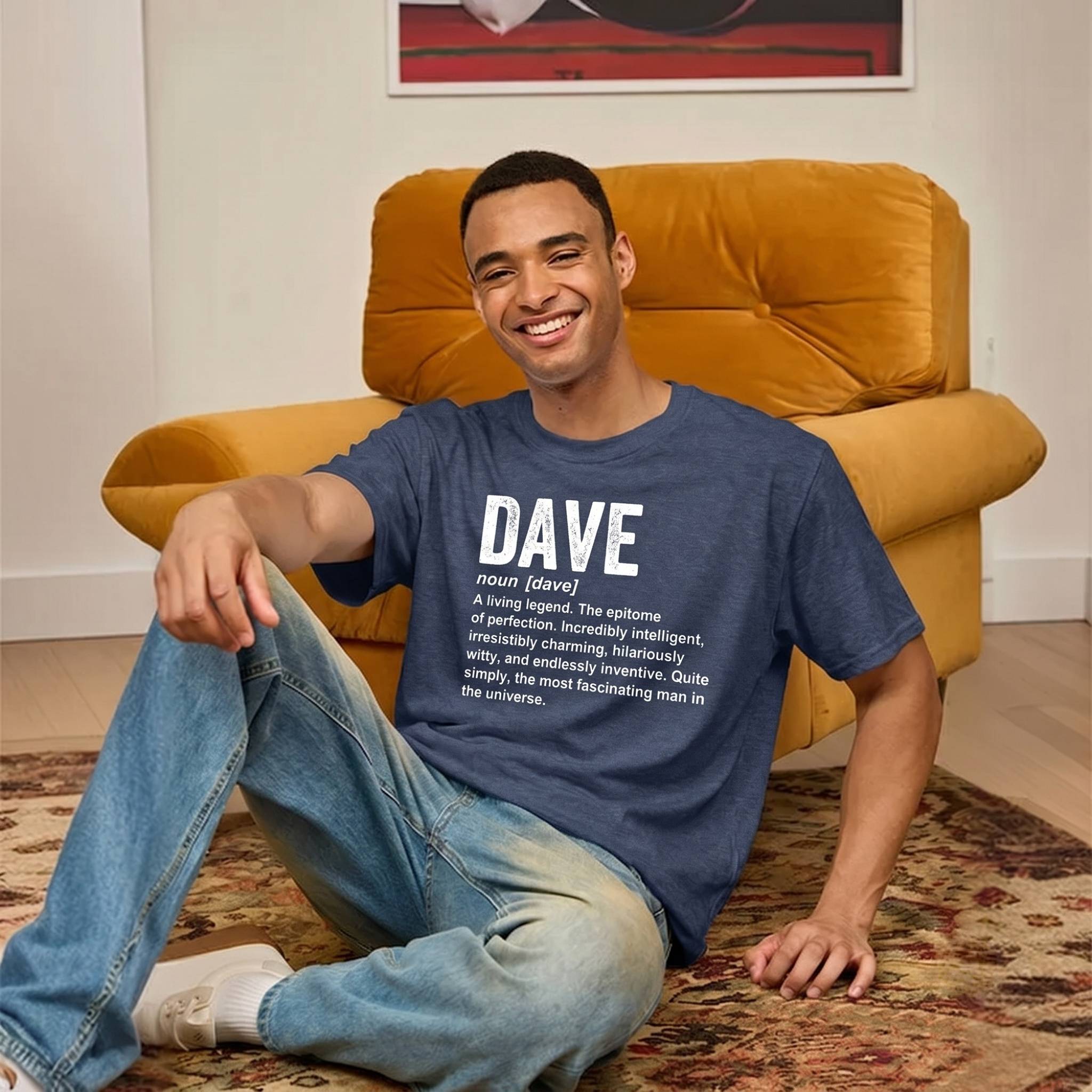 Dave Definition Ultra Soft Heather Tee