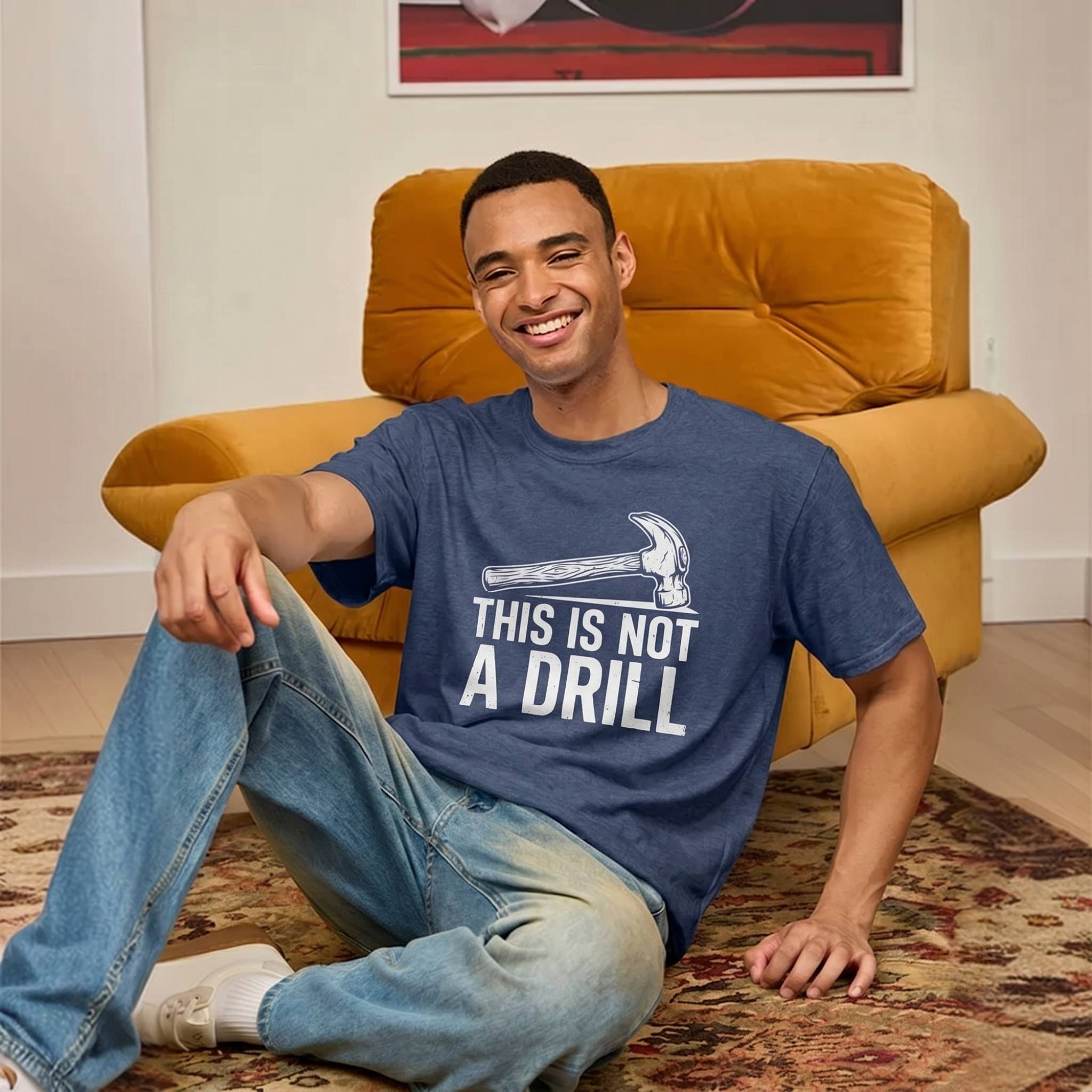 This Is Not A Drill Ultra Soft Heather Tee