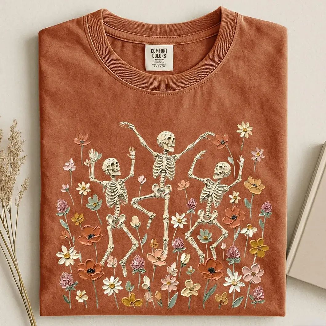 Skeleton Dancing T-shirt