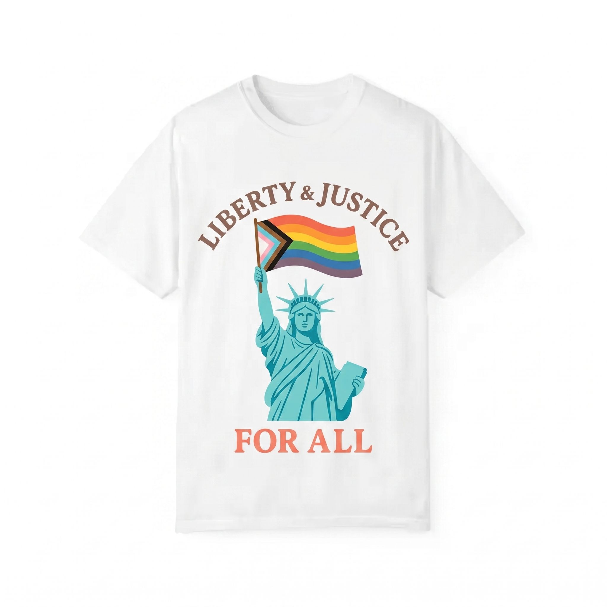 LGBTQ Liberty and Justice for All Shirt