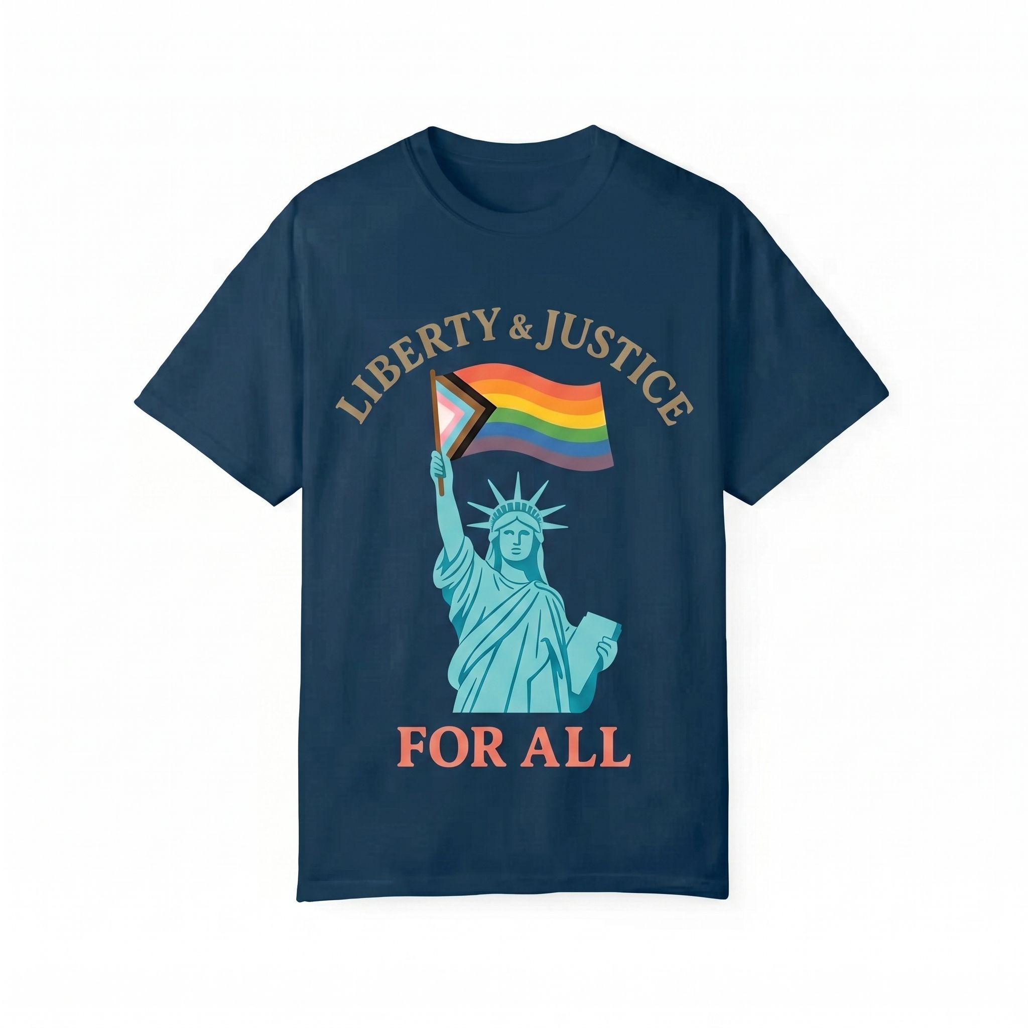 LGBTQ Liberty and Justice for All Shirt
