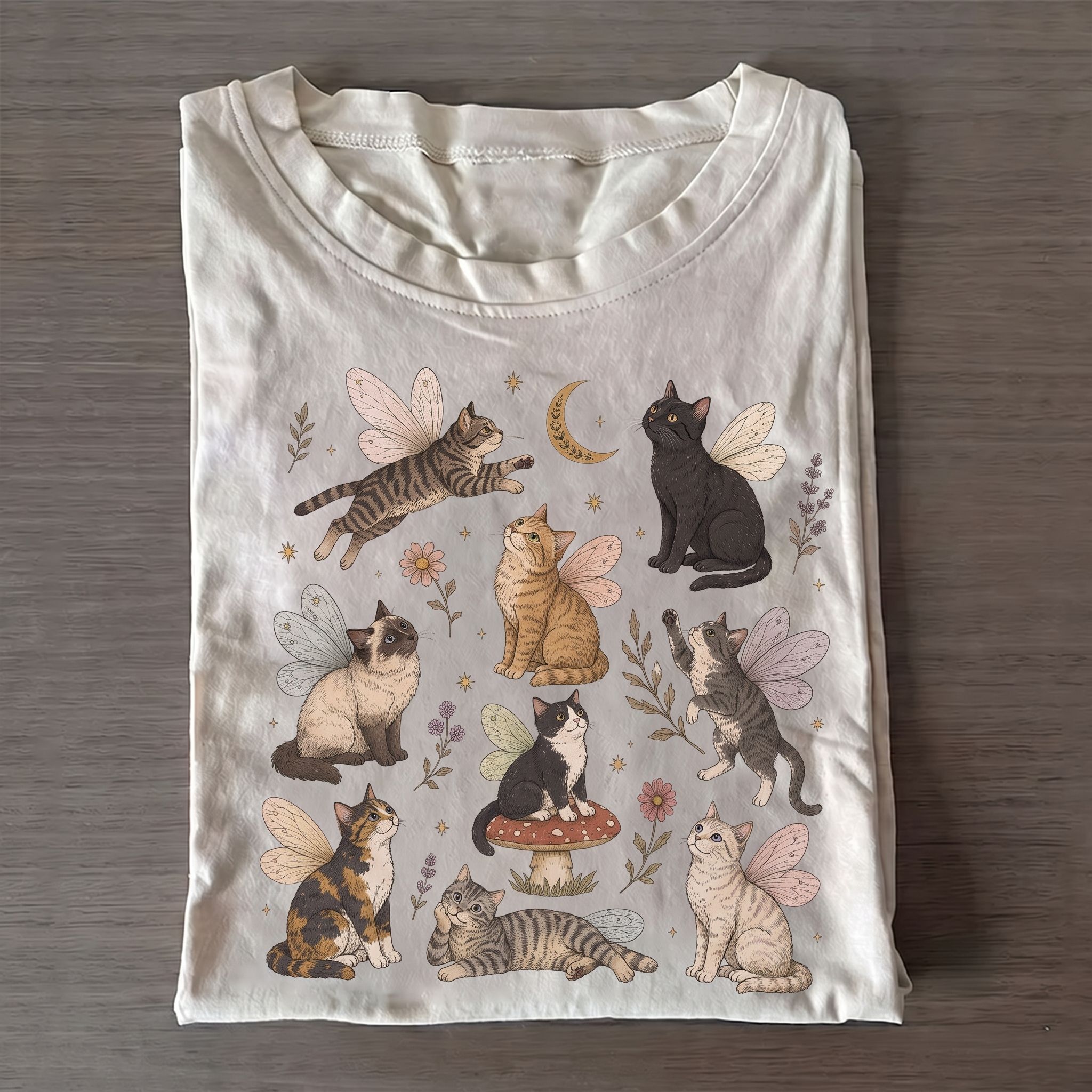 Fairy Cat T-shirt