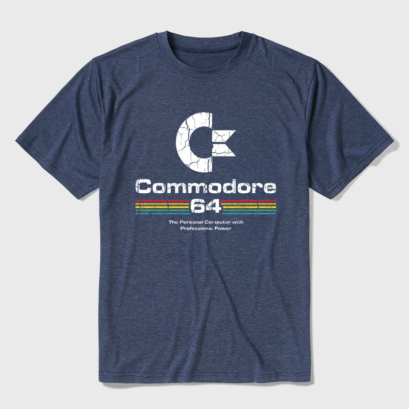 Commodore 64 Ultra Soft Heather Tee