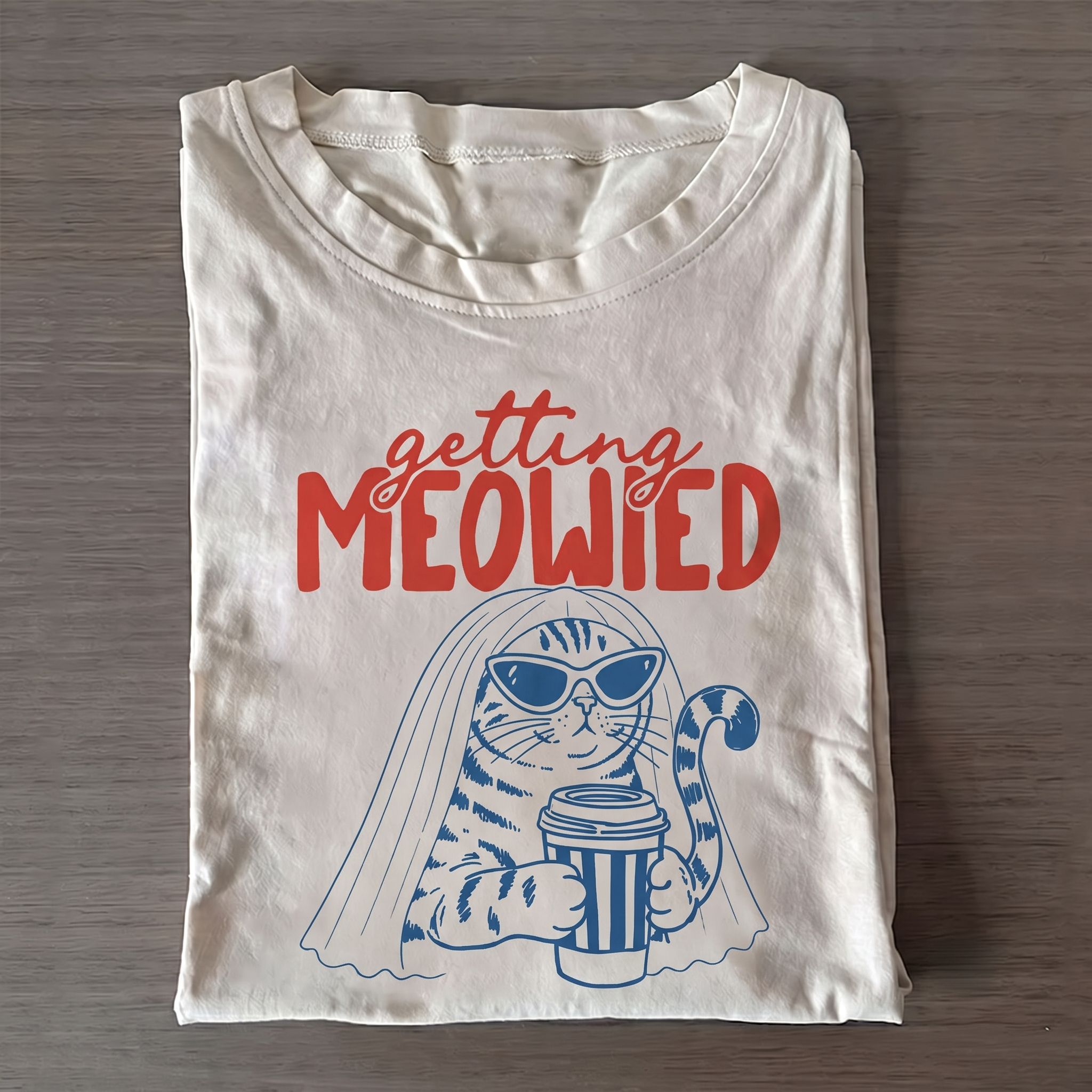 Getting Meowied Cat T-shirt