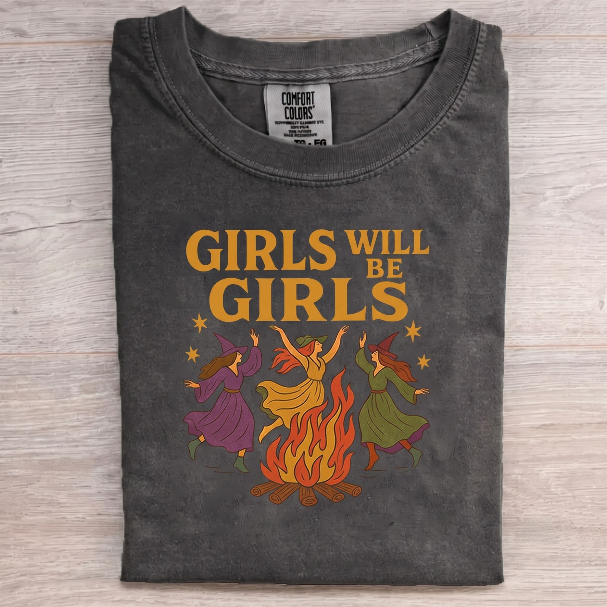Girls Will Be Girls Women's Washed T-shirt