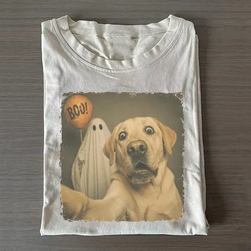 Yellow Labrador Halloween T-shirt
