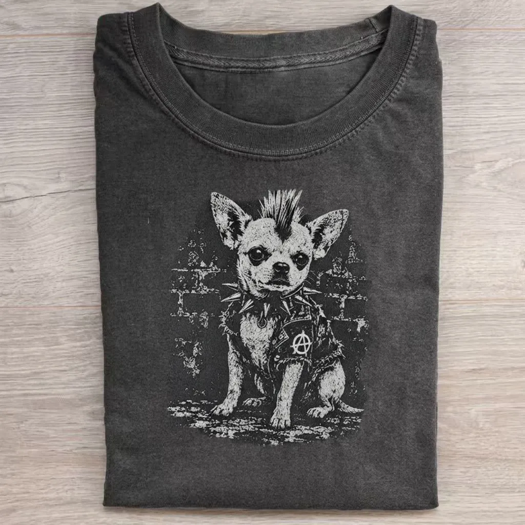 Punk Chihuahua T-Shirt