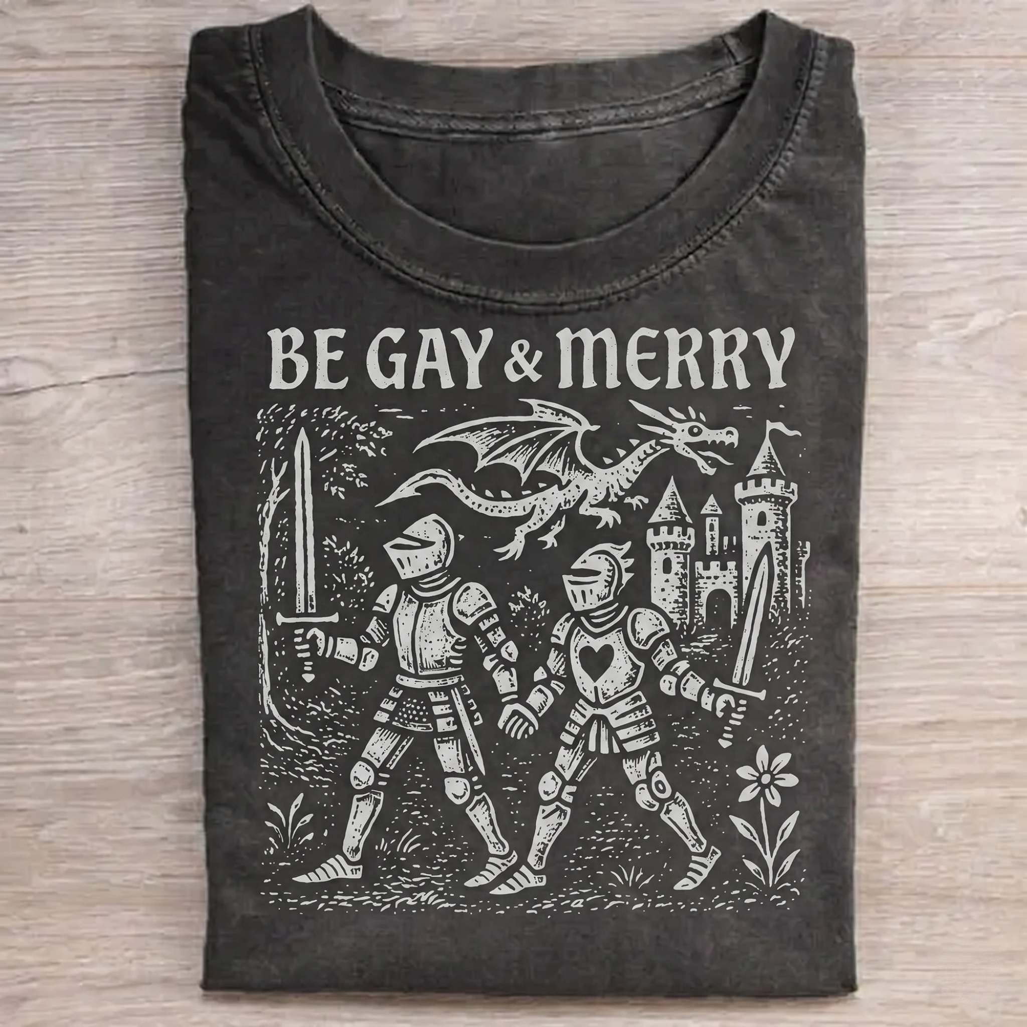 Be Gay & Merry Medieval T-Shirt