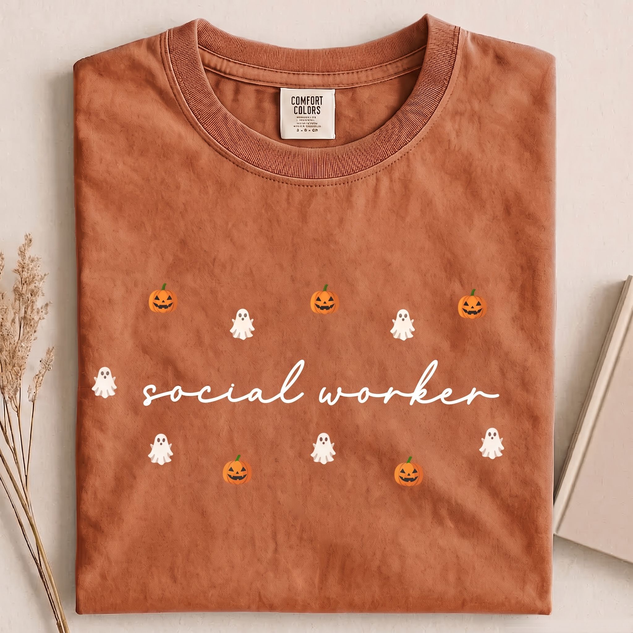 Halloween Social Worker T-shirt