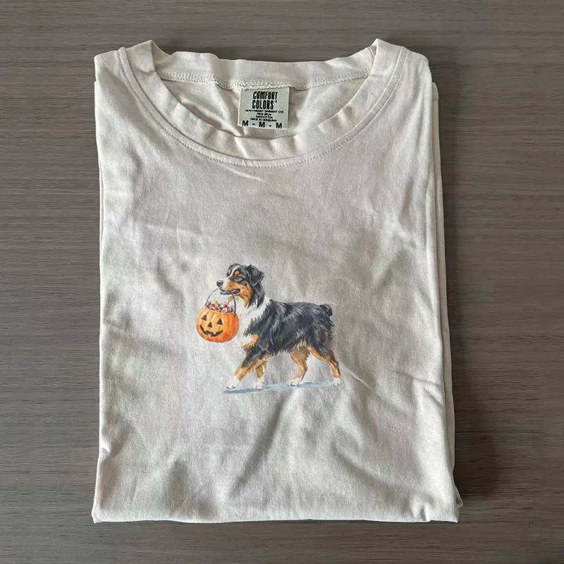 Australian Shepherd Halloween T-shirt