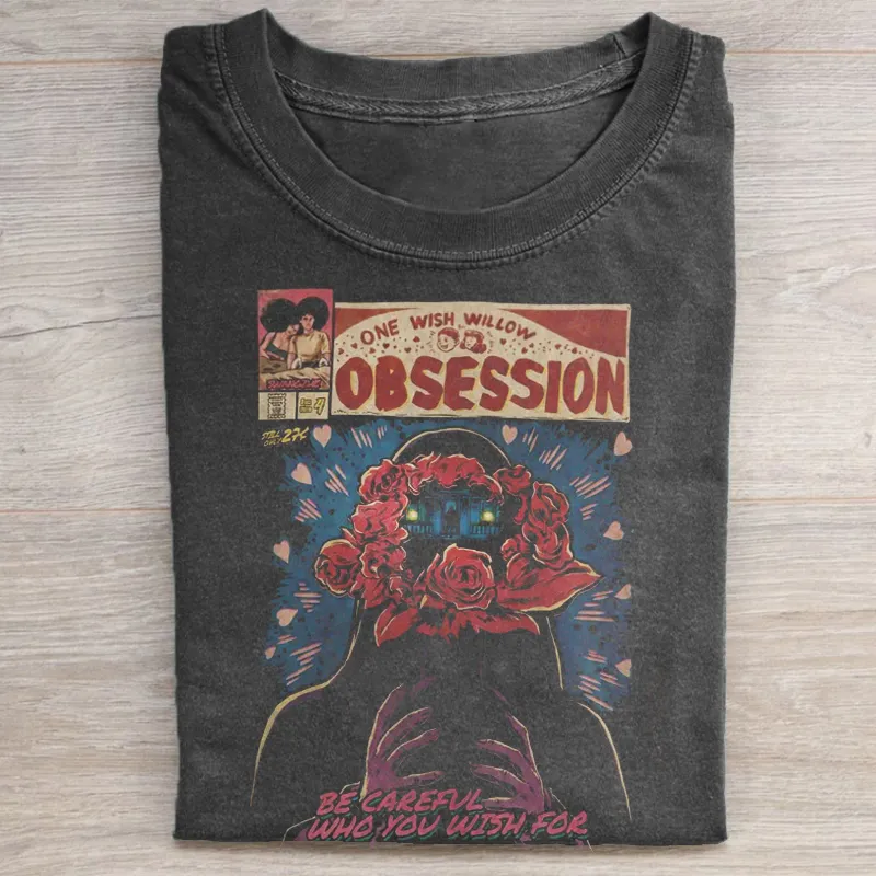 Gothic Horror Graphic T-shirt