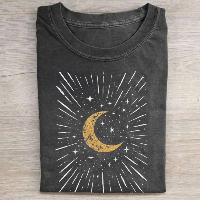 Vintage Boho Moon T-Shirt