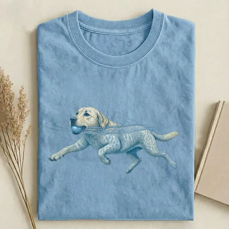 Swimming Labrador T-shirt