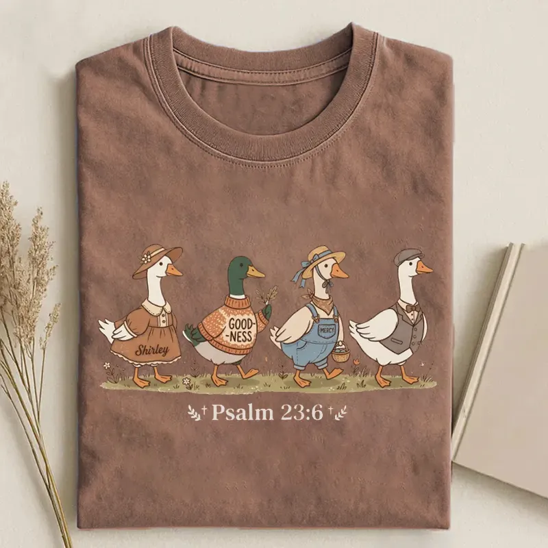 Psalm 2:36 Goose Christian Faith T-Shirt