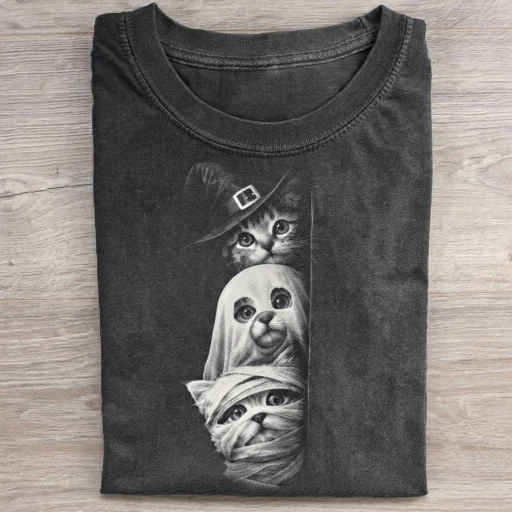 Halloween Cat T-Shirt