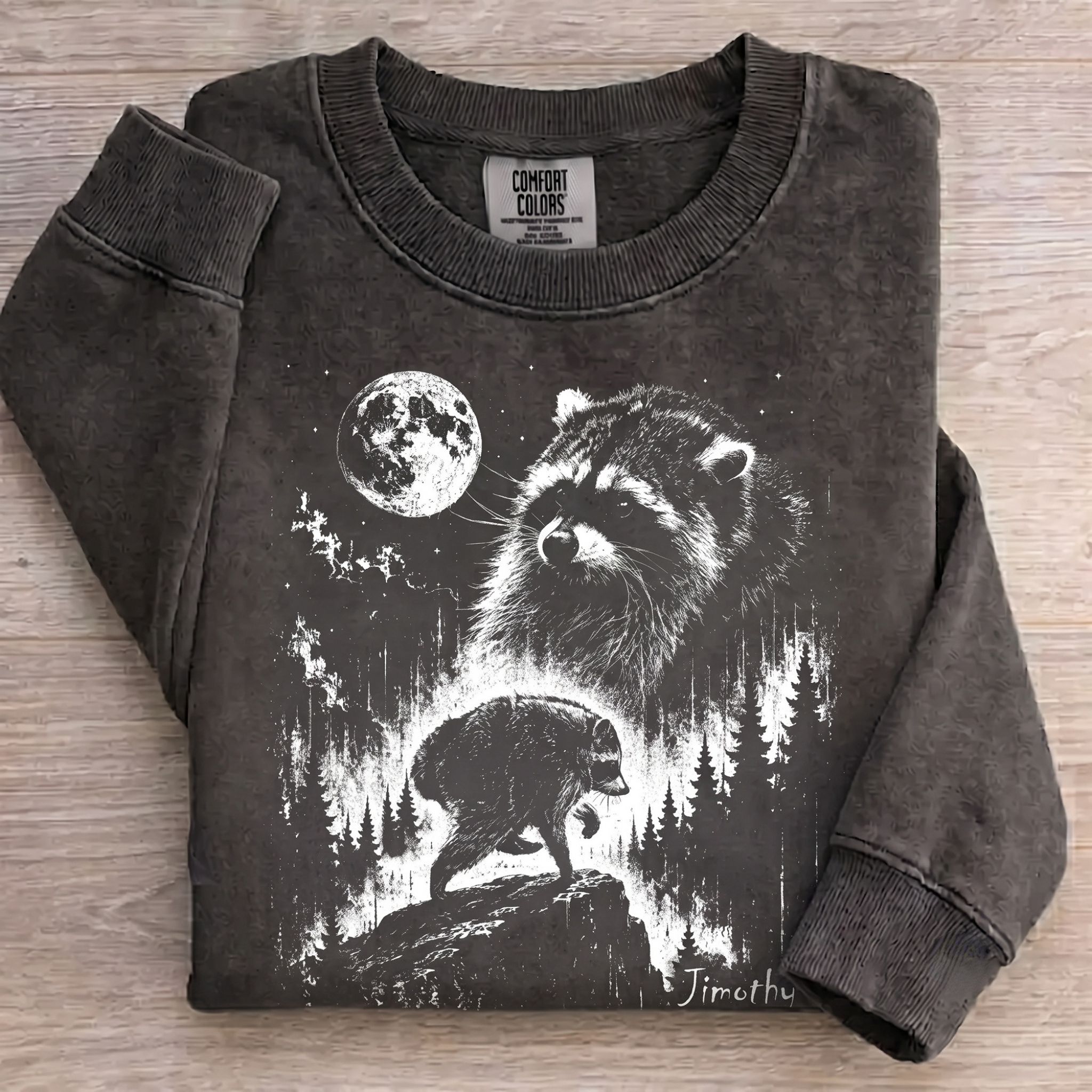 Vintage Jimothy Raccoon Sweatshirt