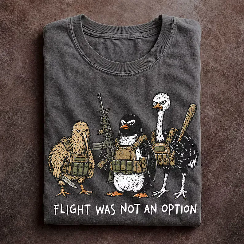 Flight Was Not An Option Bird T-Shirt