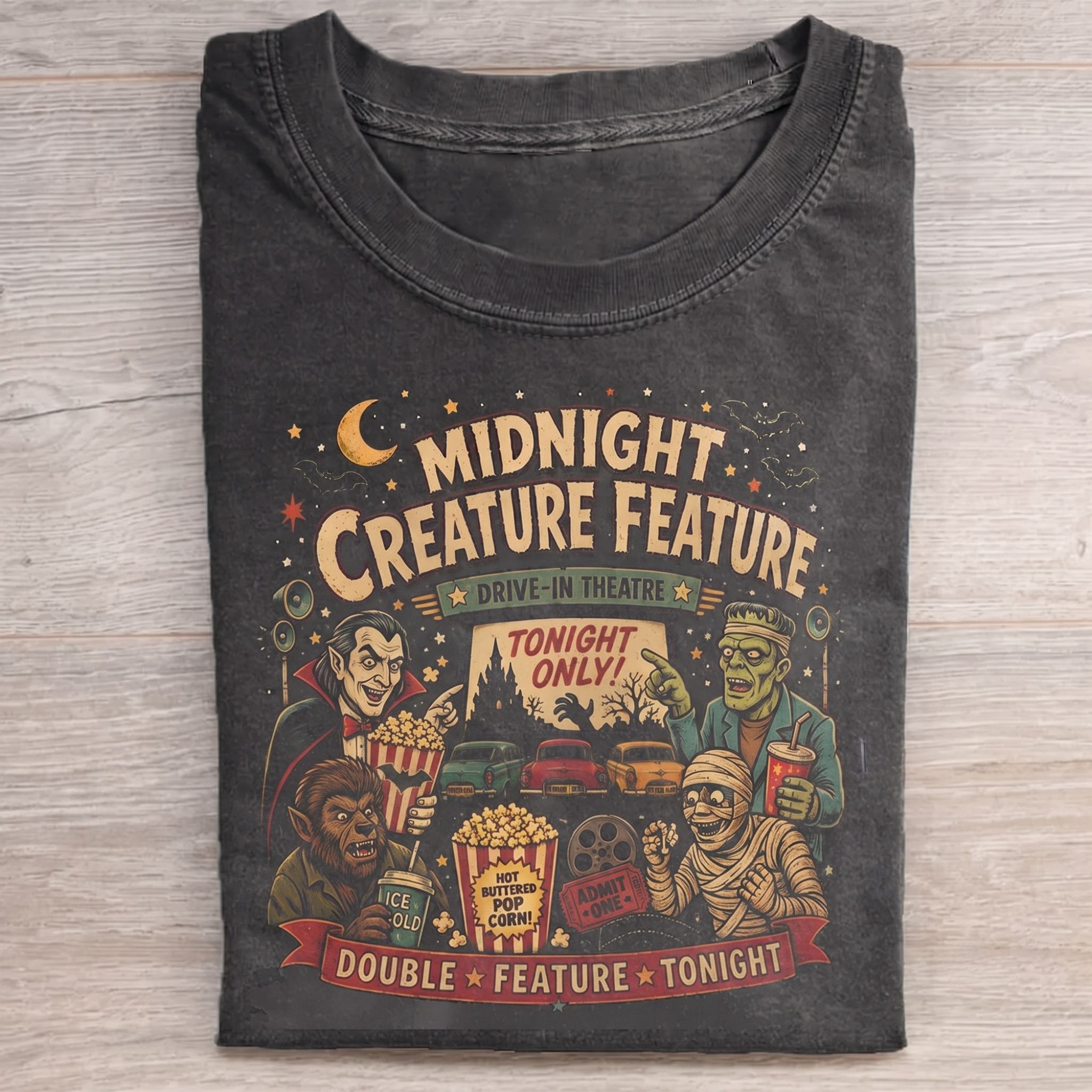 Midnight Creature Feature T-shirt