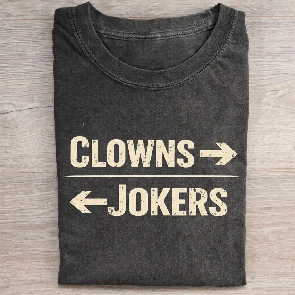 Clowns to the Right Jokers to the Left T-Shirt