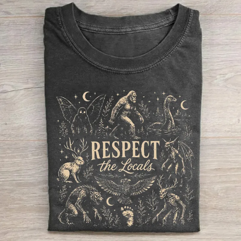 Respect The Locals Cryptid T-shirt