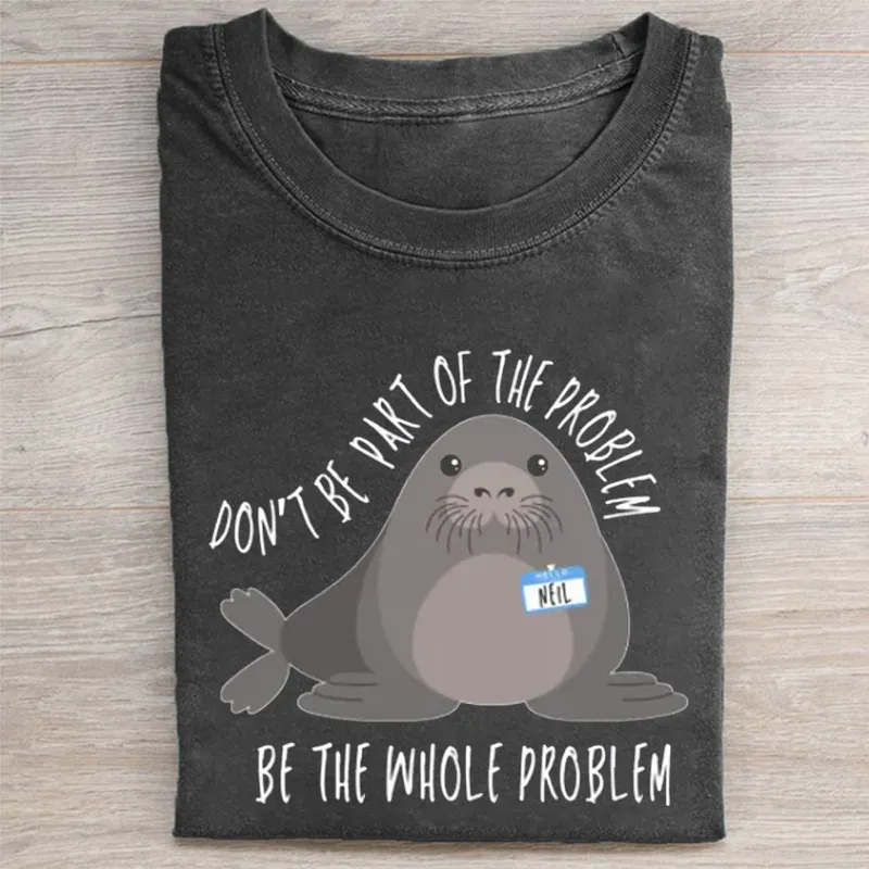 Funny Neil The Seal T-shirt