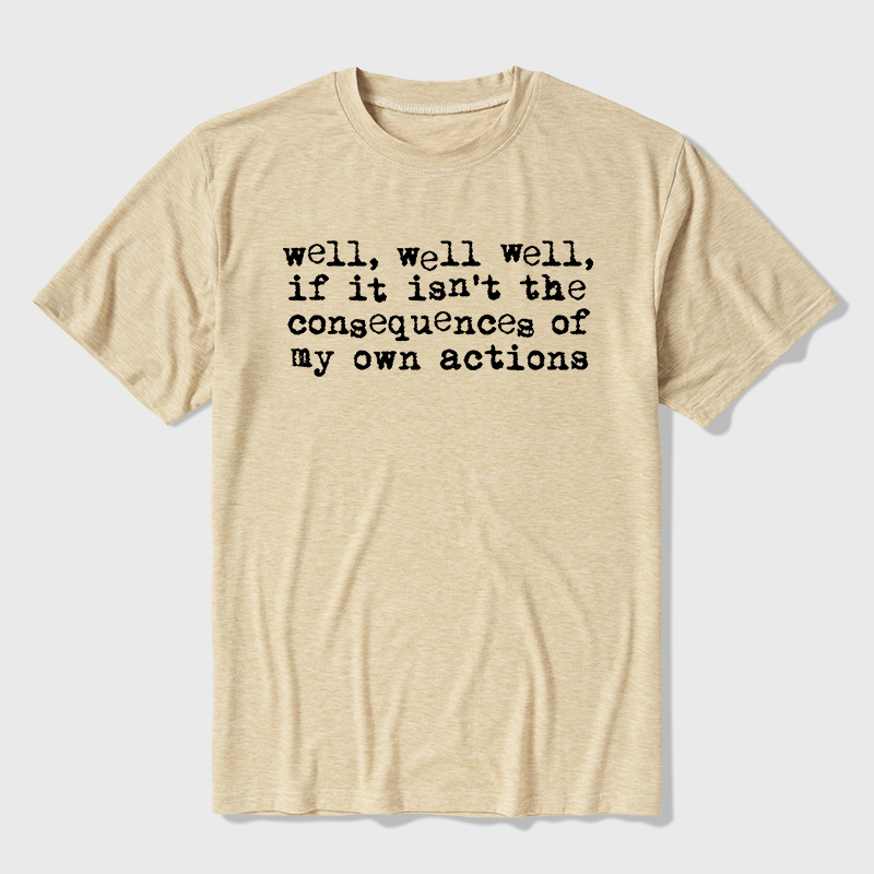 Consequences Ultra Soft Heather Tee