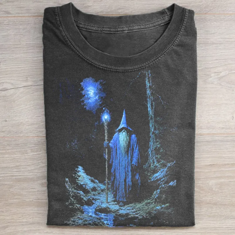 Dark Wizard Graphic T-shirt