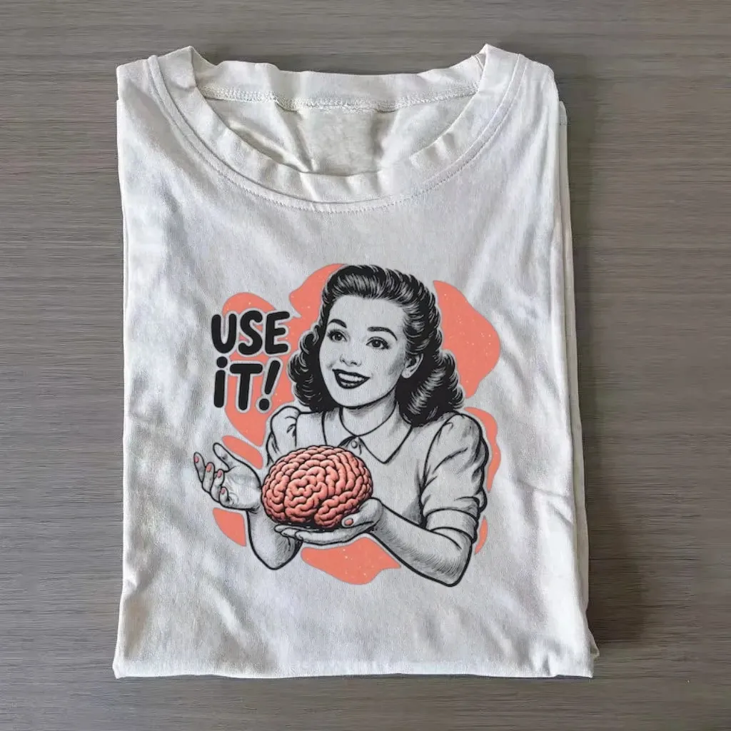 Use It Brain Anatomy Graphic T-Shirt