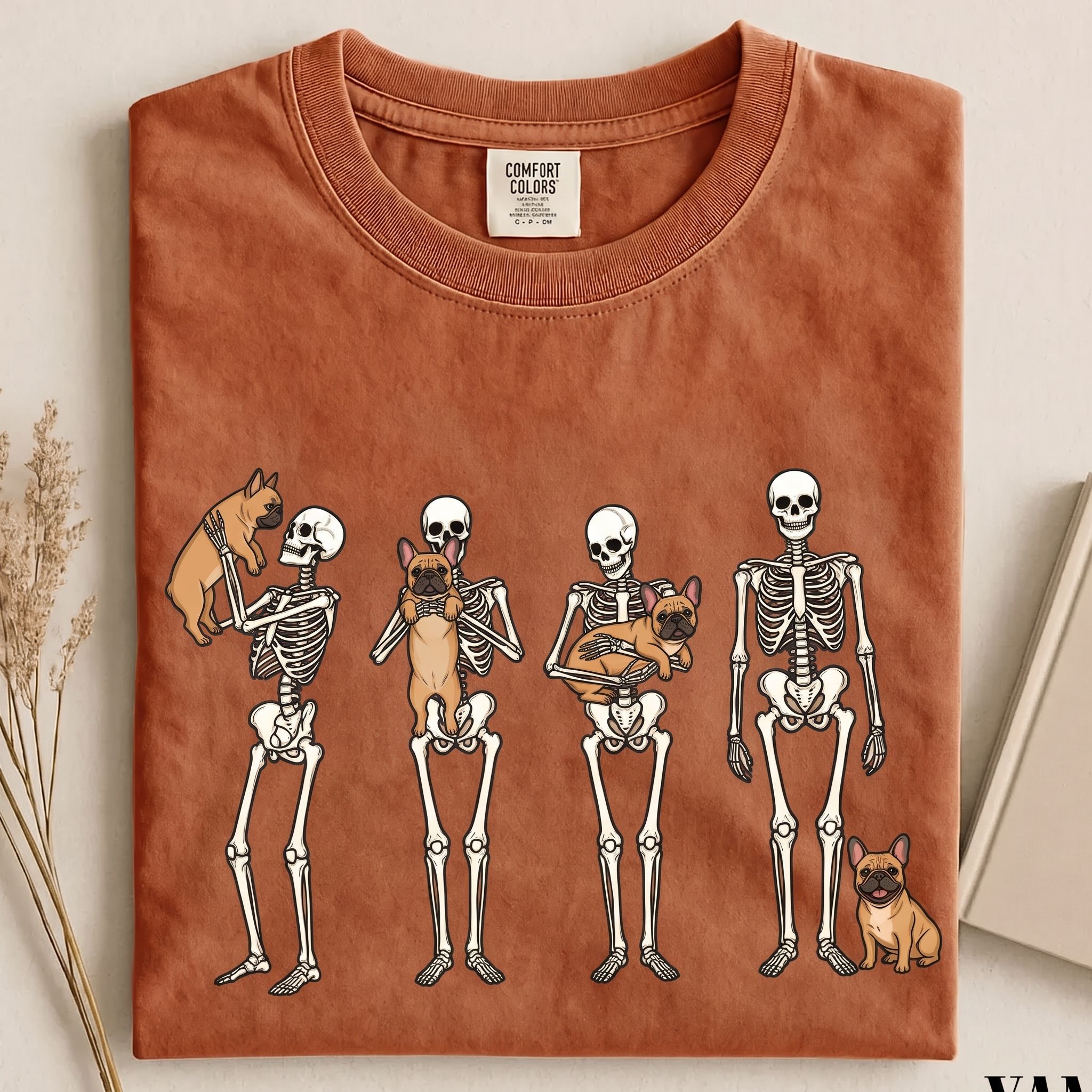 Halloween French Bulldog T-shirt