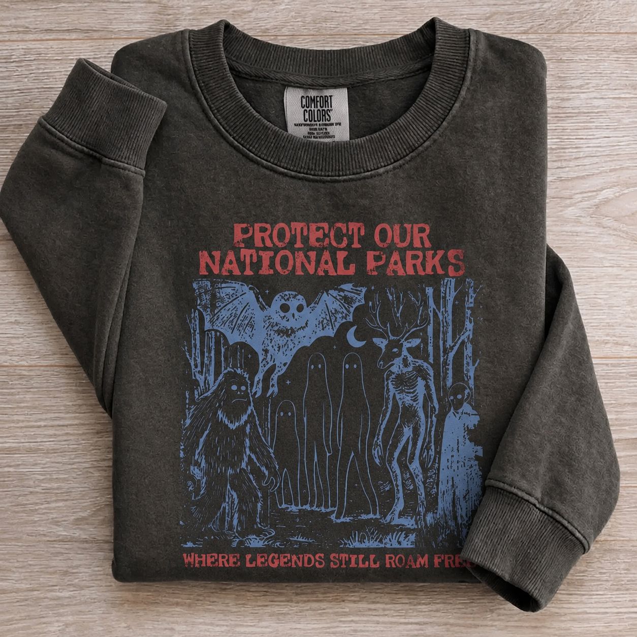 Cryptid National Parks Sweatshirt