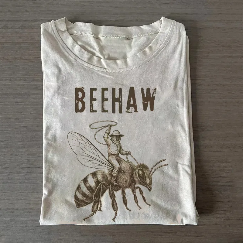 Funny Beekeeper Beehaw T-shirt