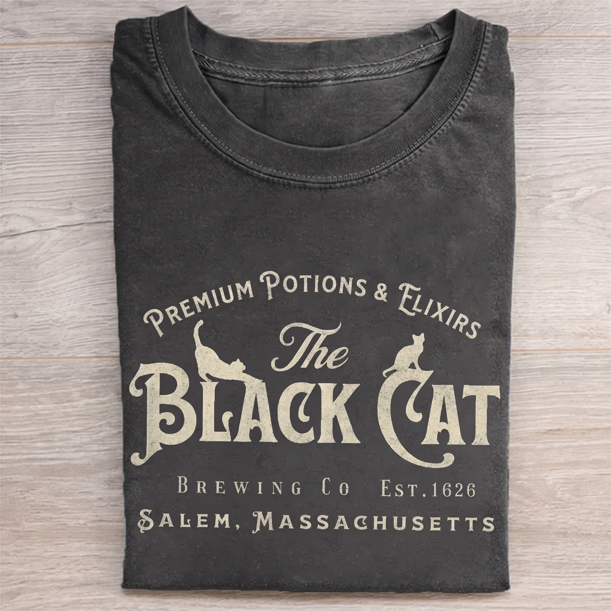 Vintage Salem Black Cat T-shirt