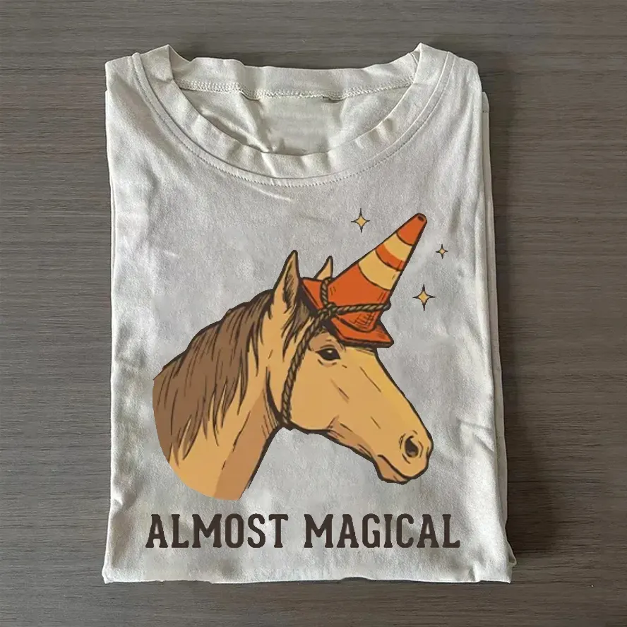 Silly Horse Trying To Be Magical T-Shirt
