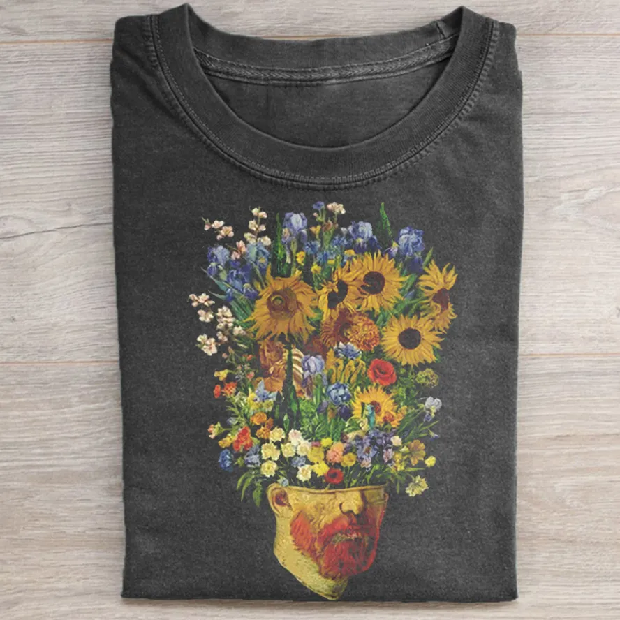 Van Gogh's Blooming Flowers T-shirt